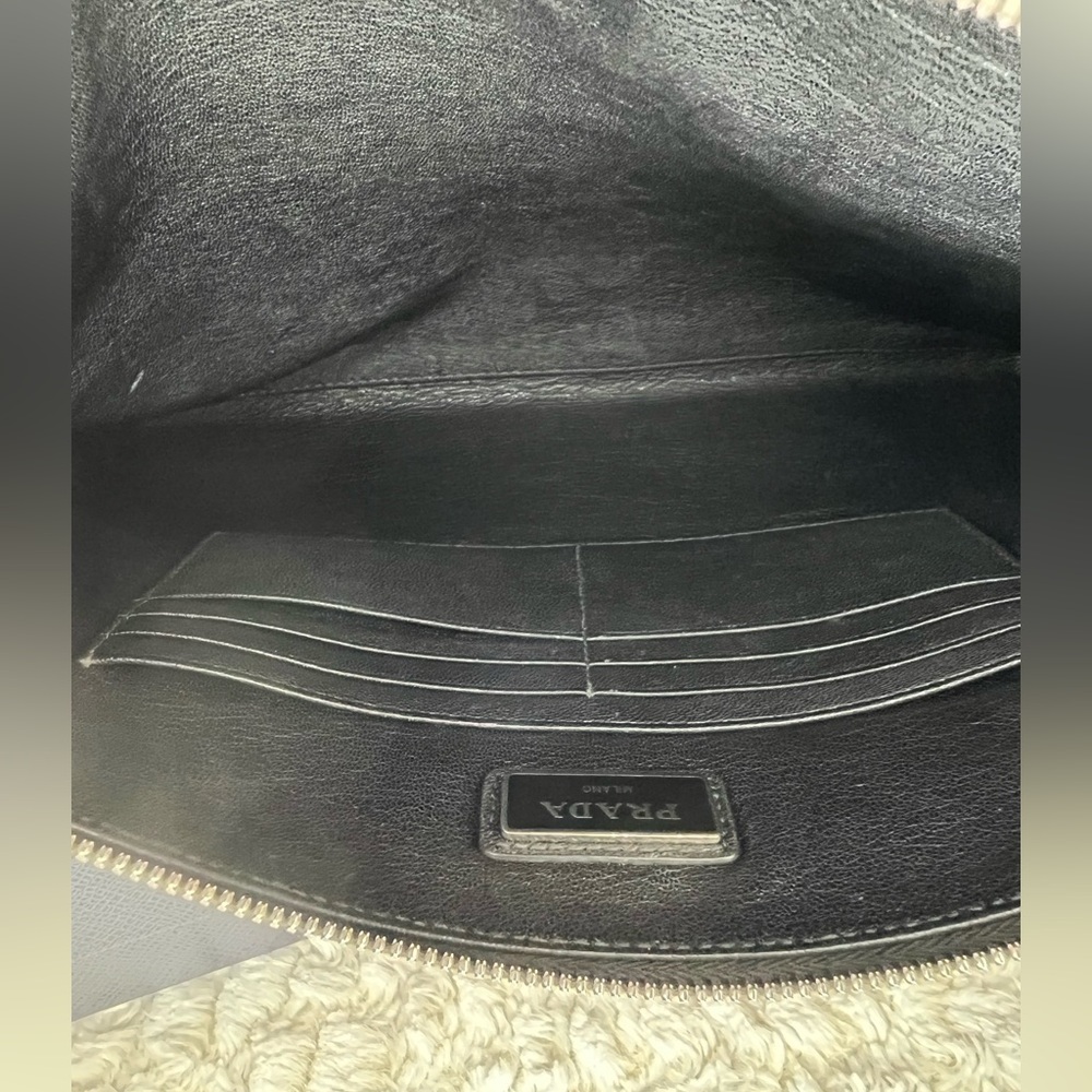 Authentic Prada Saffiano Pouch - image 6